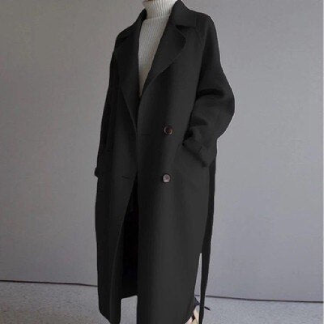 Chelsey | Elegance Long Wool Coat