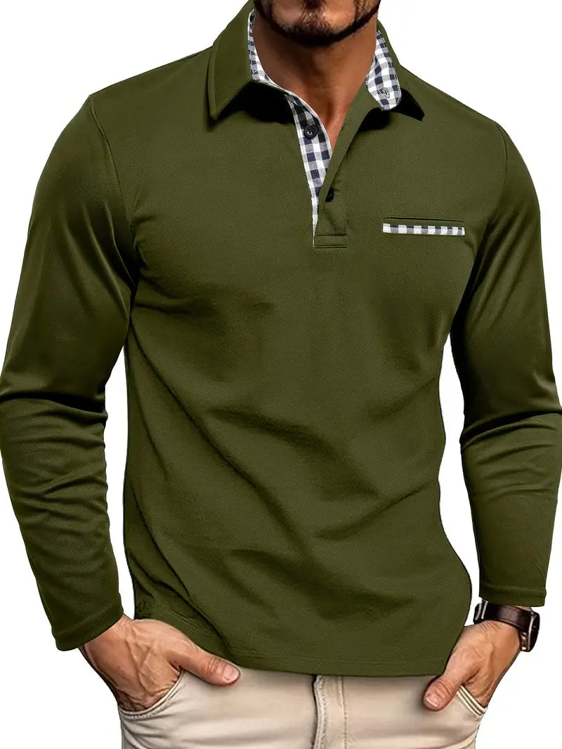 Oliver – Long-sleeved polo shirt