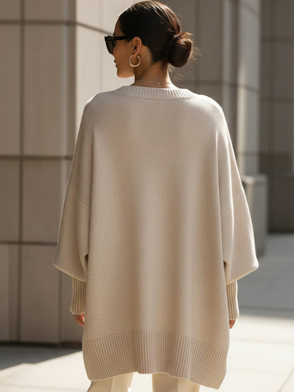 Claire | Poncho Oversize Chic Wrap Yourself in Comfort & Style