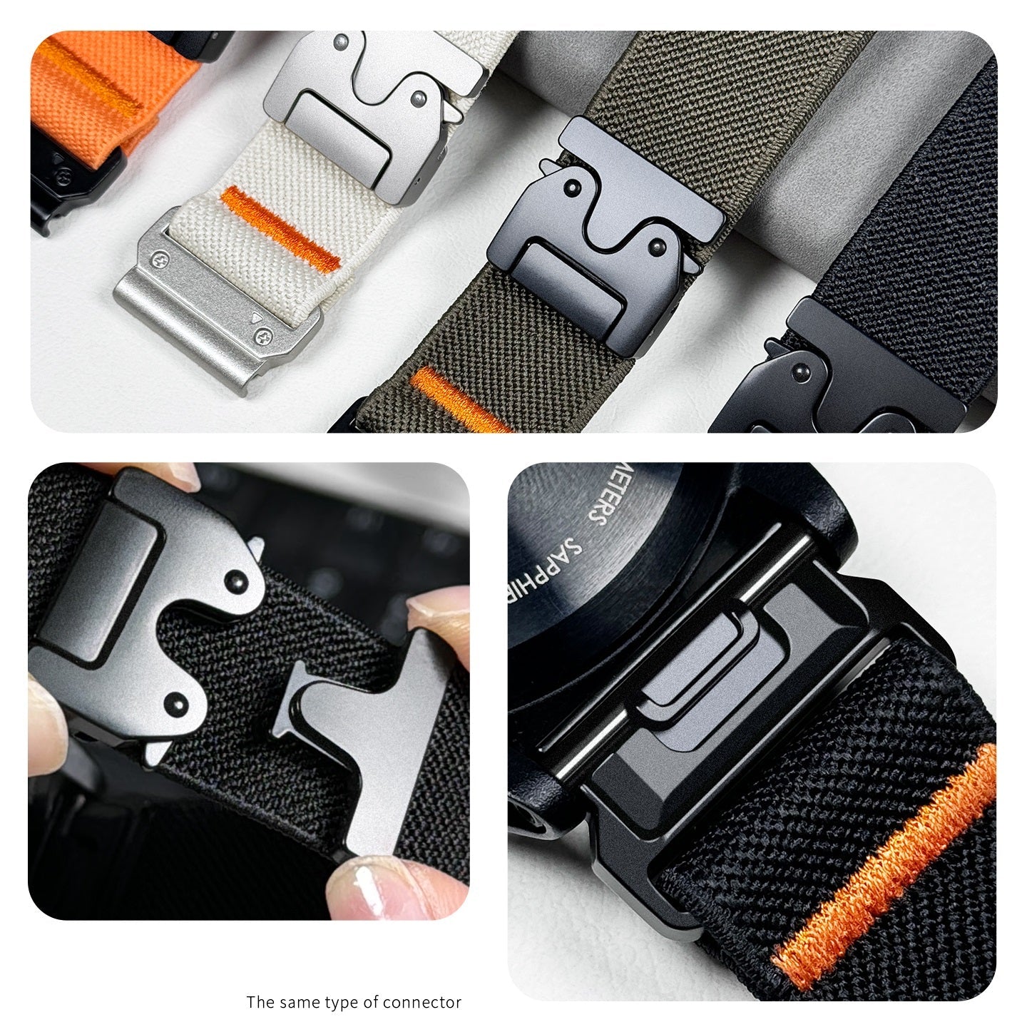 PROXIMA - Stretch Sport Nylon Band For  Garmin Watch