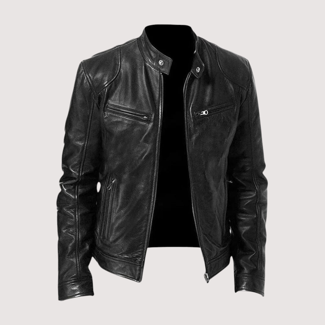 Wyatt  Leather jacket for men - combines masculine elegance