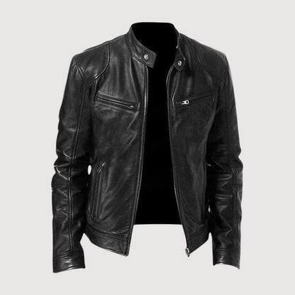 Wyatt  Leather jacket for men - combines masculine elegance
