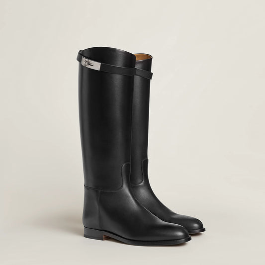 Chloe | The Ultimate Black Buckle Boot for Fall & Winter