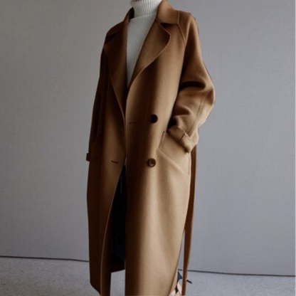 Chelsey | Elegance Long Wool Coat
