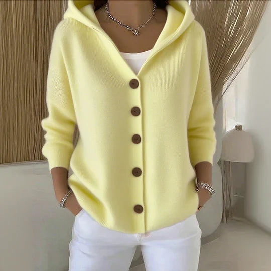 Donna | Trendy cardigan with hood