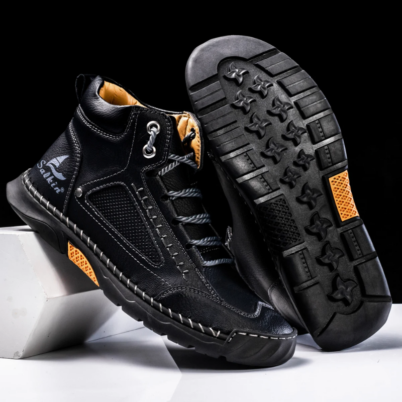 Luke | Leather High Top Shoes