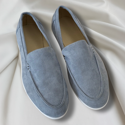 Castello- Elegante suède loafers