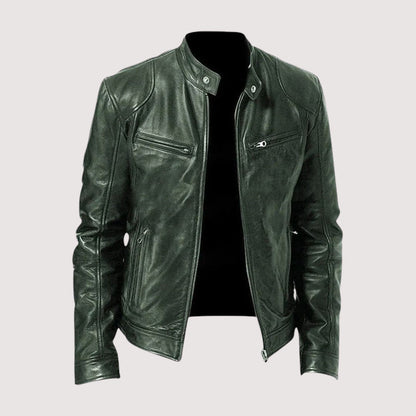 Wyatt  Leather jacket for men - combines masculine elegance