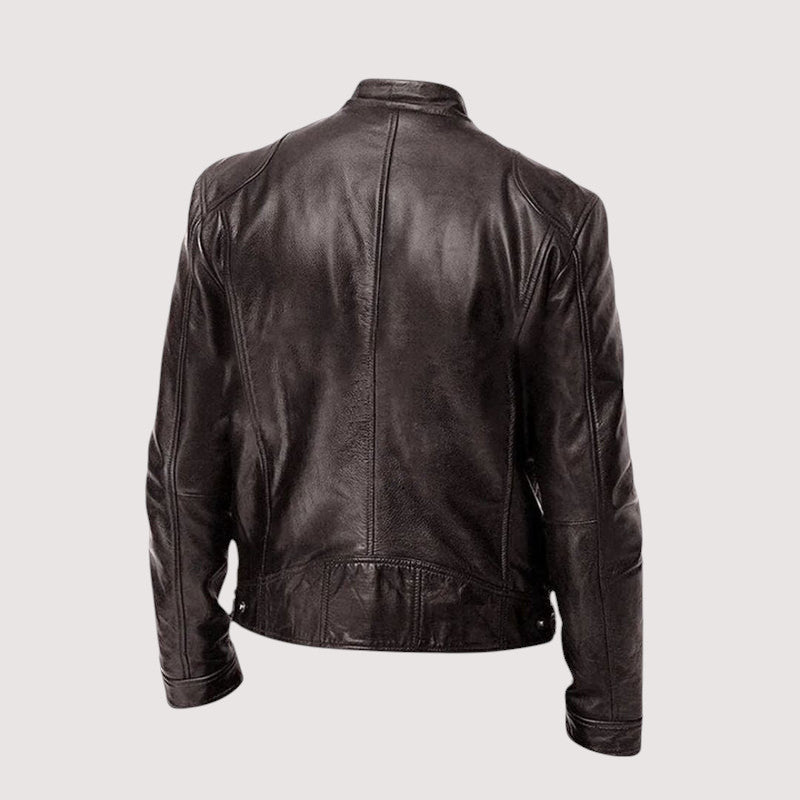 Wyatt  Leather jacket for men - combines masculine elegance