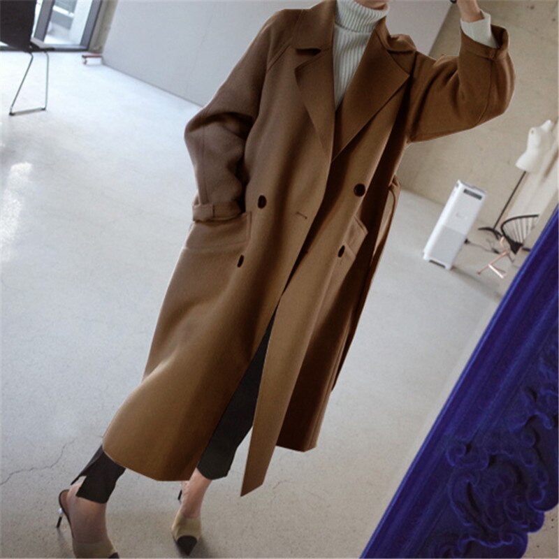 Chelsey | Elegance Long Wool Coat