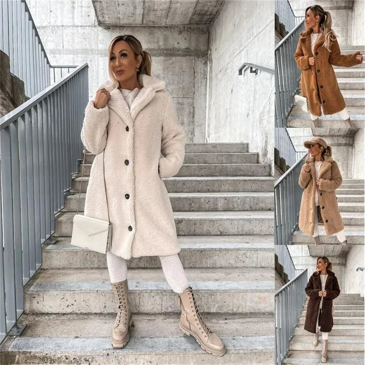 MAYA | Teddy Jacket Elegant warmth for stylish days