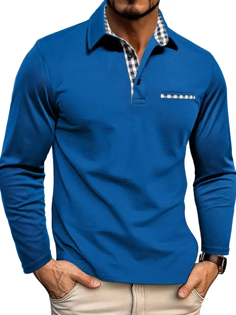 Oliver – Long-sleeved polo shirt