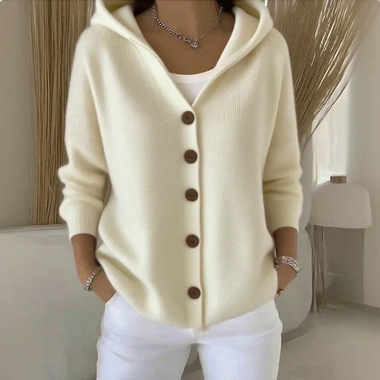 Donna | Trendy cardigan with hood