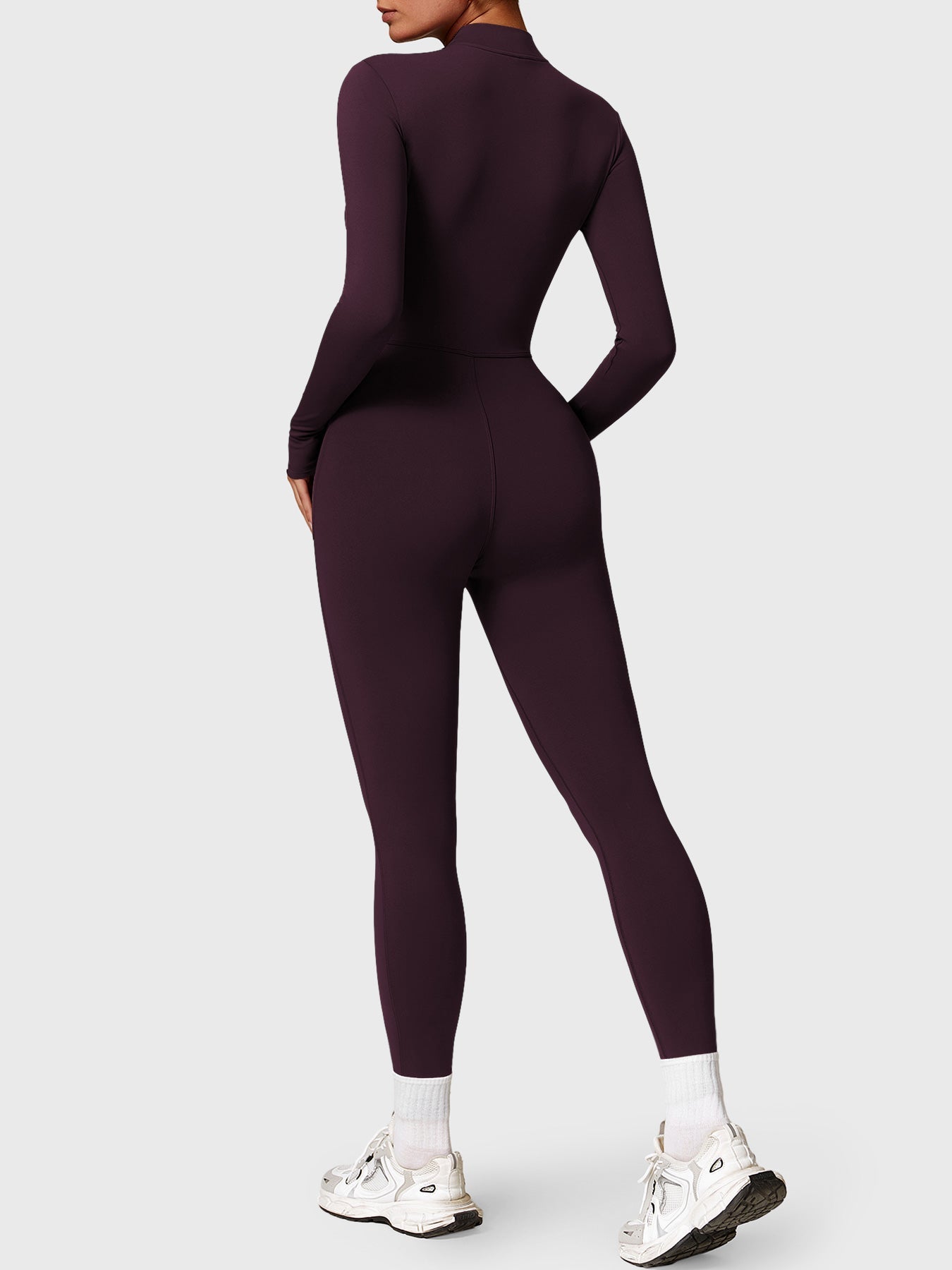 FlexiFit Belle Jumpsuit-  Fleece Long Sleeve Zipper